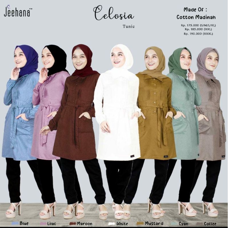 Tunik Celosia by Jeehana