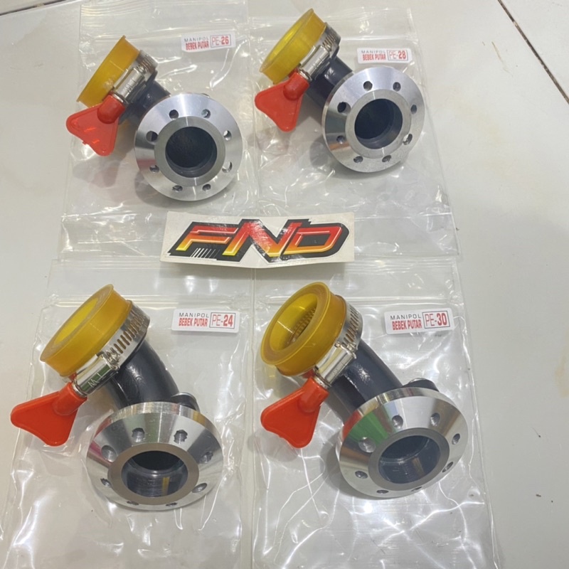 MANIPOL INTEK TEFLON INTAKE MANIPOL TEFLON MOTOR BEBEK NETRAL BUAT KARBU PE30 PE28 PE26 PE24 SET ROTARI