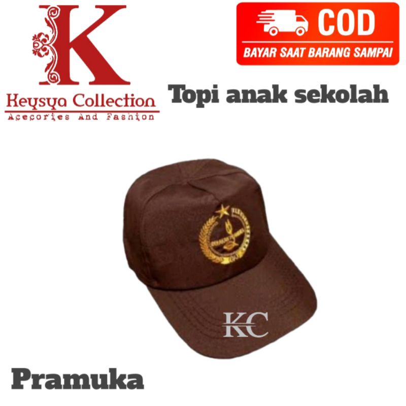 topi anak sekolah SD SMP SMA Pramuka