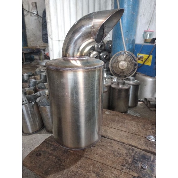 knalpot stainless diesel dongfeng 28pk-30pk