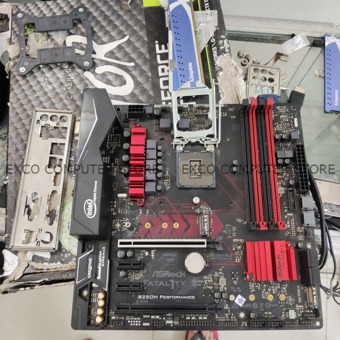 mainboard asrock fatality b250m ddr4 socket 1151