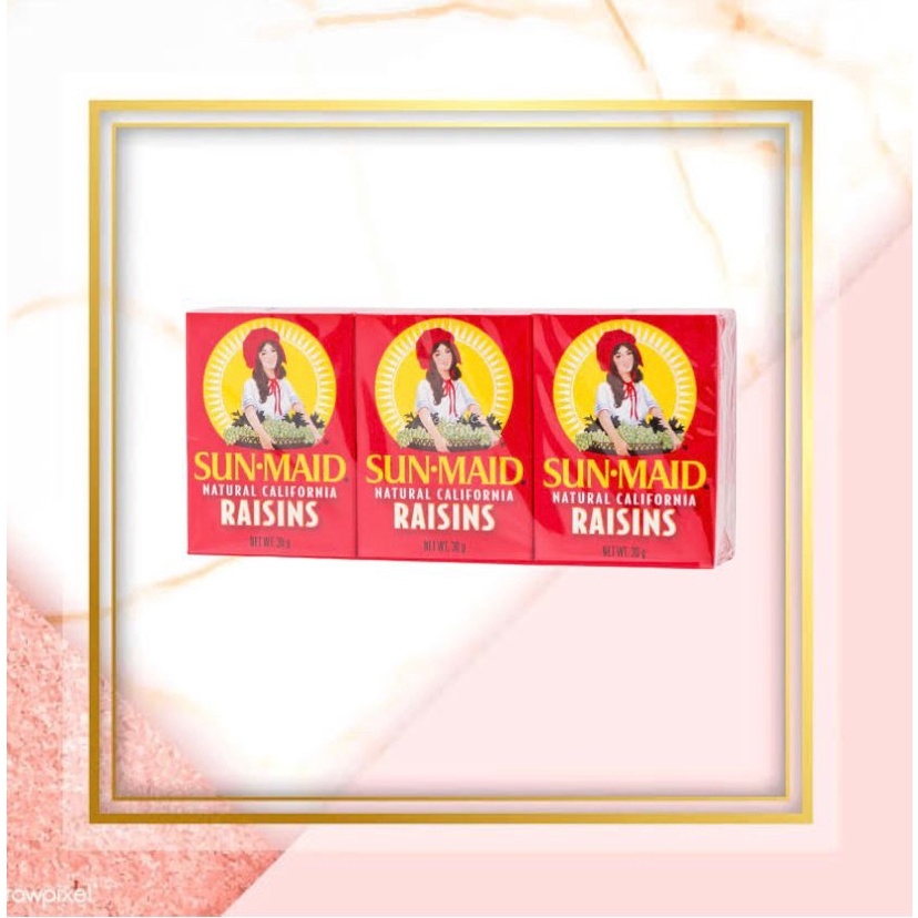 

Sunmaid Raisin 6x30 gr / Anggur Kering / Kismis Sunmaid