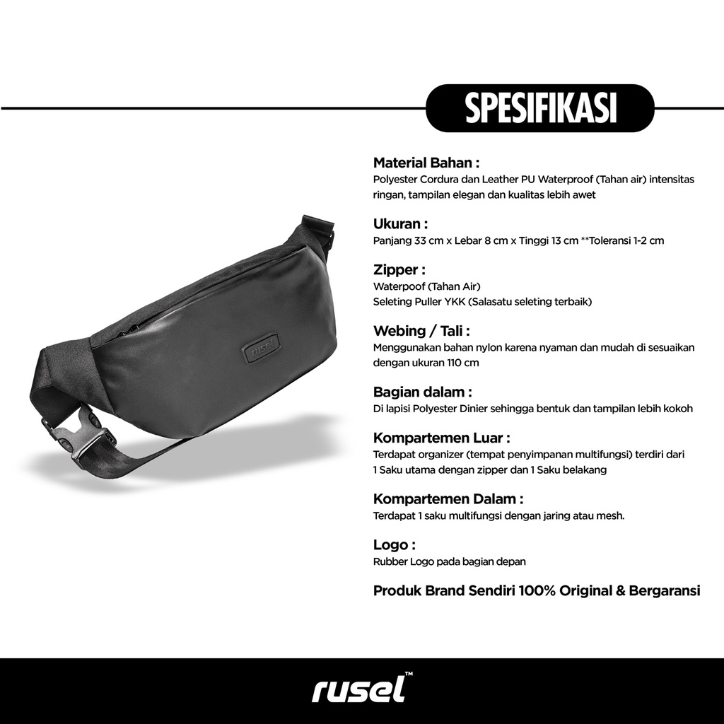 RUSEL BASIC I Waistbag Sagara