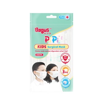 

Bagus Pipi Kids Surgical Mask 10pcs