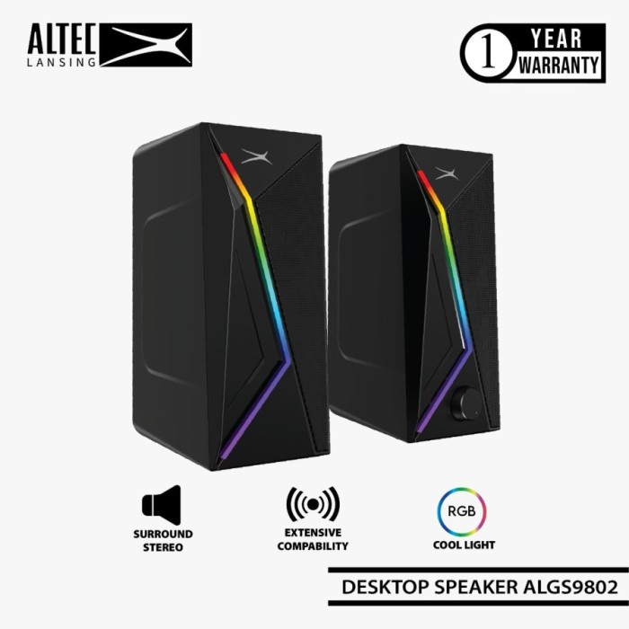 Altec Lansing 2.0 RGB ALGS9802 / Altec Lansing 9802 / Altec 9802