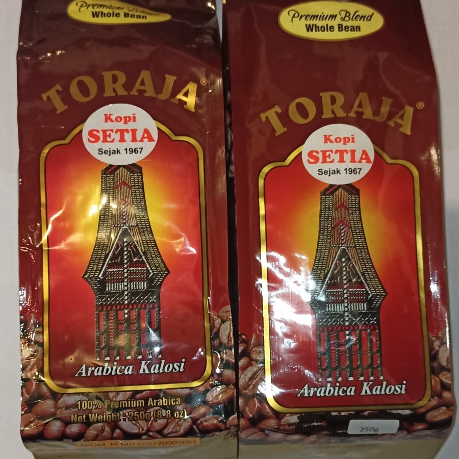 

Kopi Setia Toraja Arabica Kalosi PREMIUM 250gr