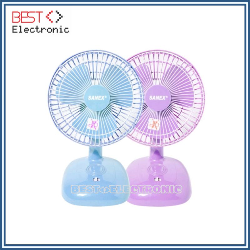 Kipas Angin Meja Desk Fan Sanex FD 0687 FD0687 FD 0688 FD0688 6 inch