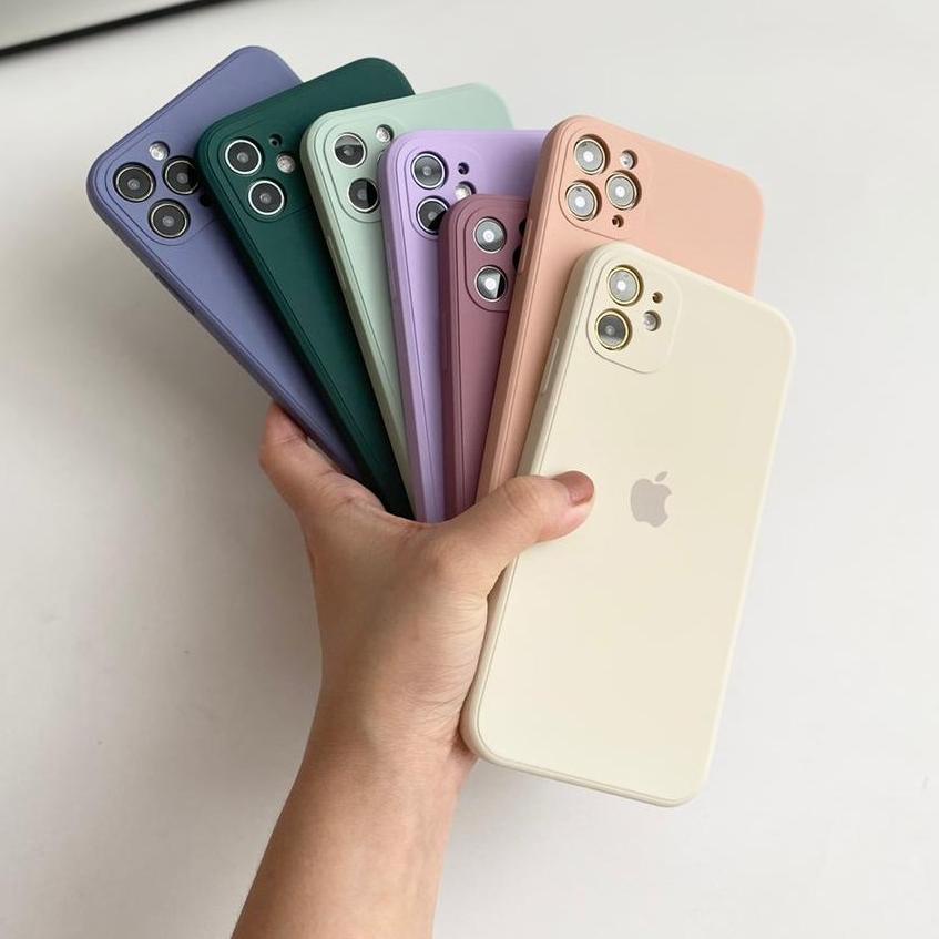 [KODE TGBWZ] MACAROON CASE IPHONE 13 LOOK Case Beludru iPhone 13 Pro Max 12 Pro Max 11 7 8 Plus SE X