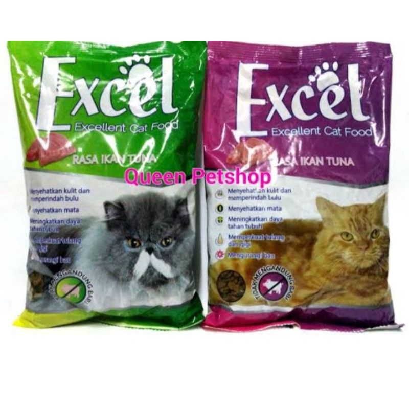 pakan kucing EXCEL