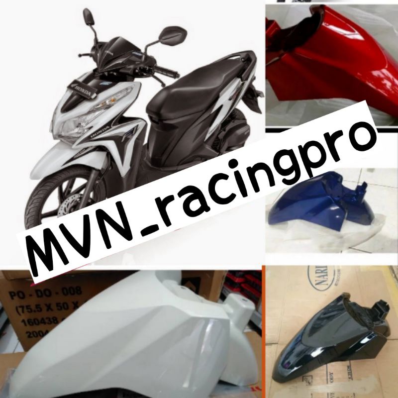Spakbor depan HONDA VARIO FI 125 LAMA OLD semua warna kualitas terjamin bahan tebal mirip ori merah 