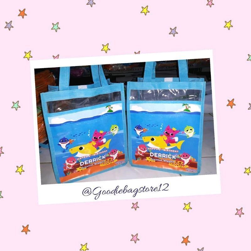 

tas ultah custom tas souvernir goodiebag tas birthday hampers anak custom
