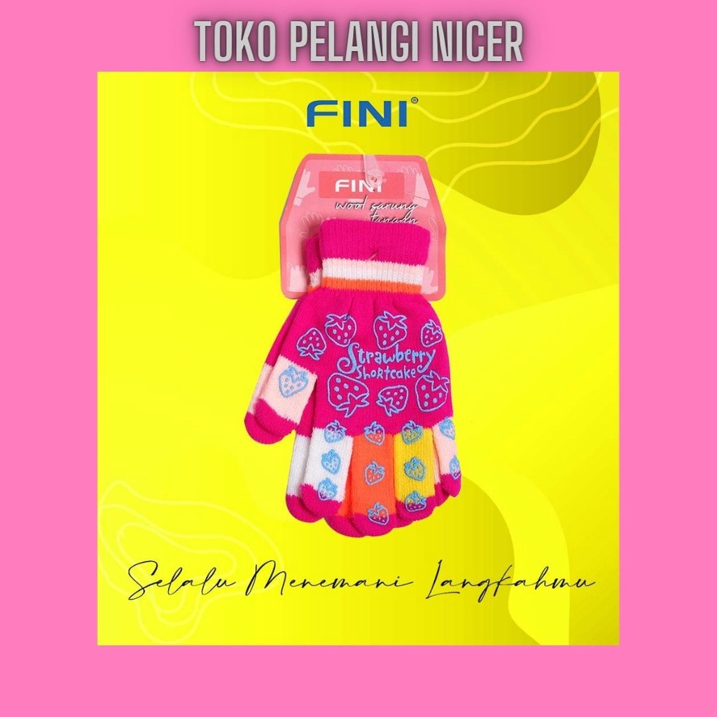 FINI Sarung Tangan Motor Rajut Premium - SARUNG TANGAN WANITA IMUT - SARUNG TANGAN ANTI DINGIN /PANAS MATAHARI- SARSTANG