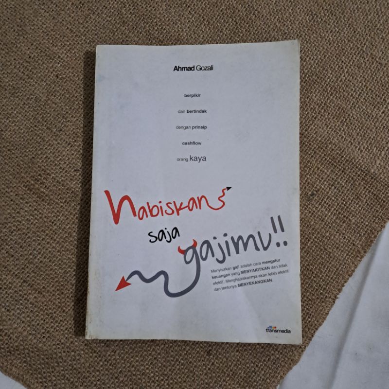 BUKU AHMAD GOZALI - HABISKAN SAJA GAJIMU