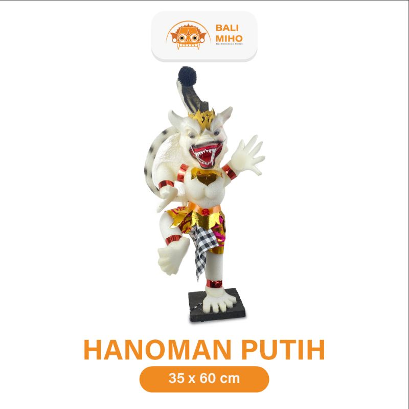Ogoh-ogoh Hanoman 60 cm- Mainan Anak-anak - Ogoh Ogoh Mini - Pajangan Ogoh ogoh - Ogoh Ogoh Hanuman-