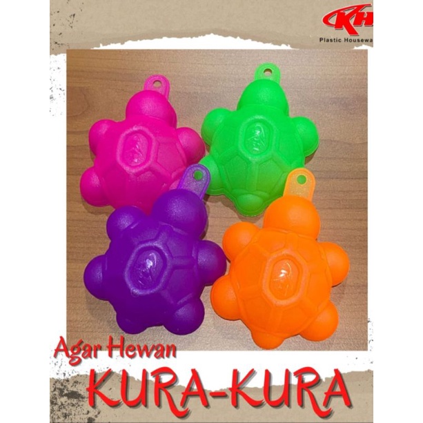 [ KH ] Kiddy Cetakan Agar Agar ISI 6pc/ Cetakan Jelly Murah / Cetakan Jelly Karakter