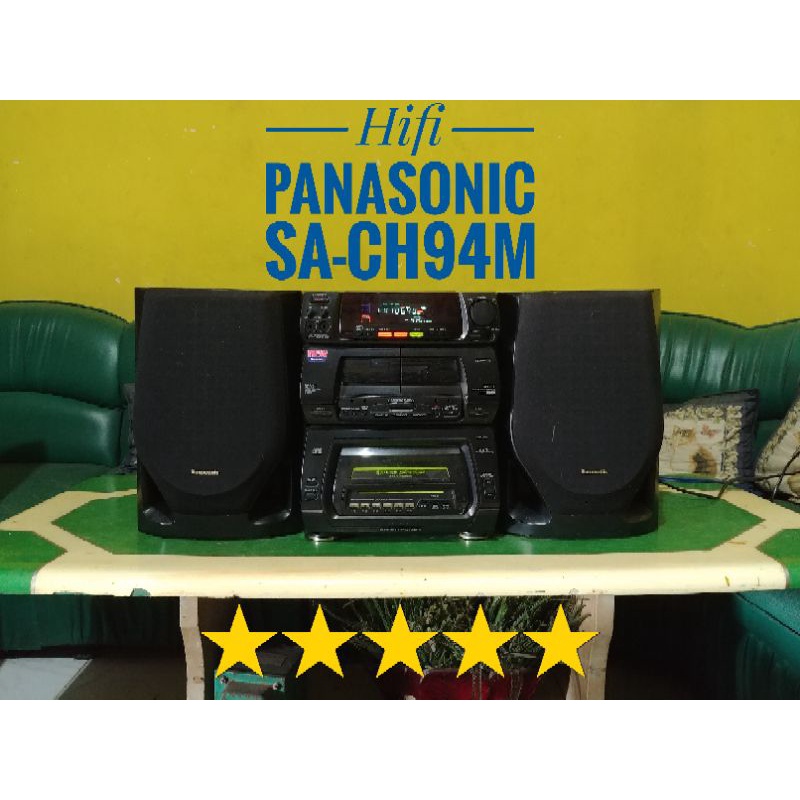 Compo Hifi Panasonic SA-CH94M mulus terawat Preloved