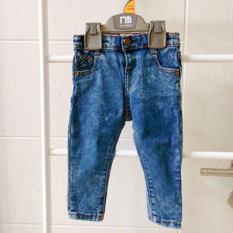 preloved Zara baby Jeans branded