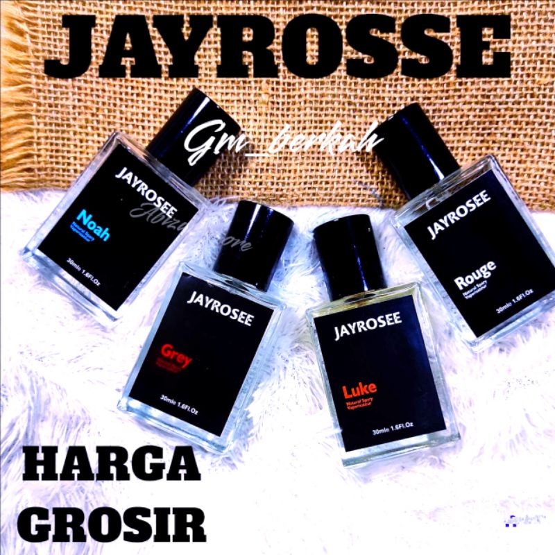 Jayrose Parfum Parfum Exclusiv 1 Bok Isi 4 Parfum Parfum Pria Disukai Wanita Parfum Aroma Segar Tahan Lama