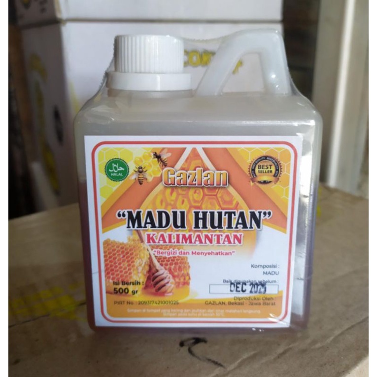 

madu hutan kalimantan GAZLAN 500GR