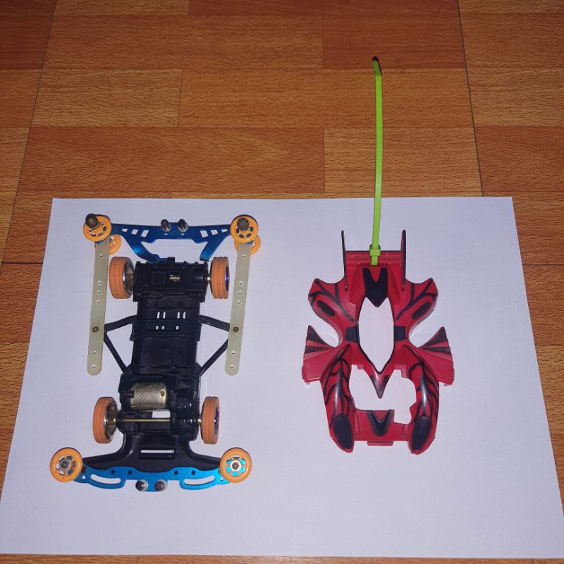 Tamiya Mini 4 WD Merek Auldey Second / Bekas Spin Cobra