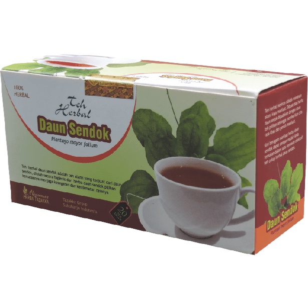 

Obat Nyeri Sendi Asam Urat Rematik Teh Herbal Daun sendok Berkualitas isi 20 kantong Halal Mui