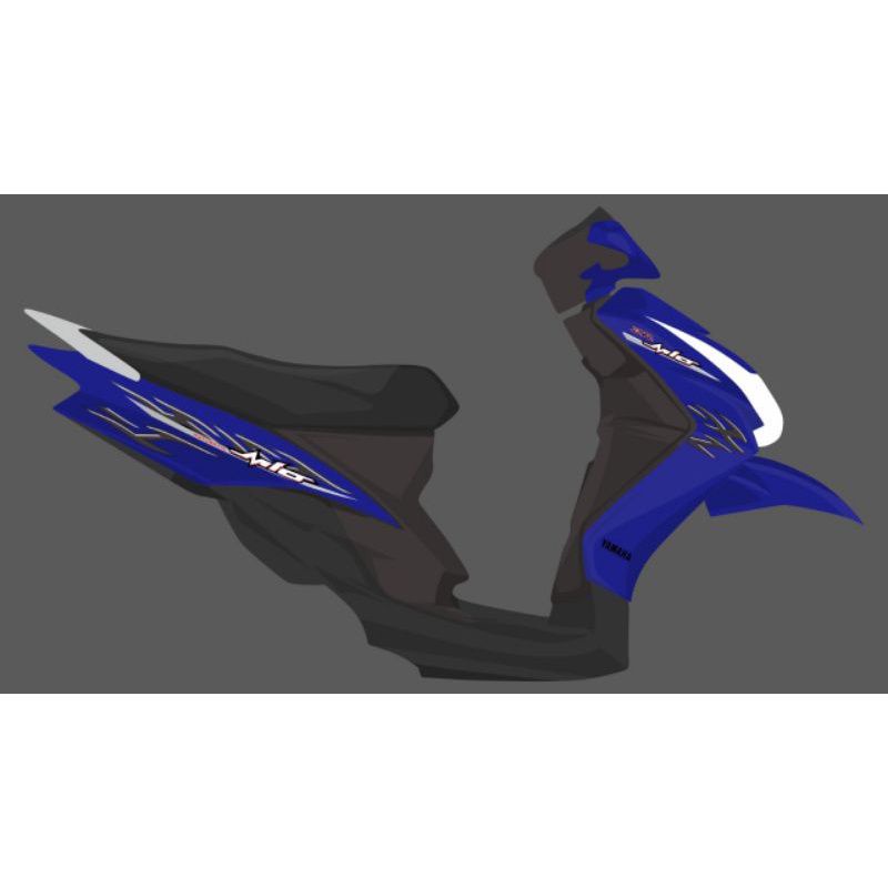 STRIPING MIO SOUL SOUL MX TRANSPARAN QUEEN SILVER