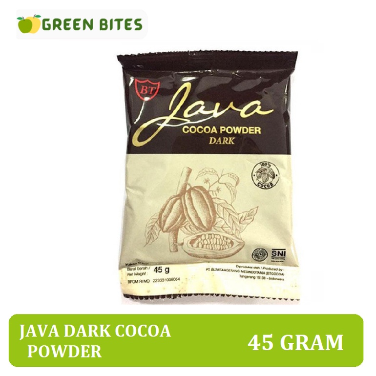 

JAVA COCOA POWDER DARK 45 g