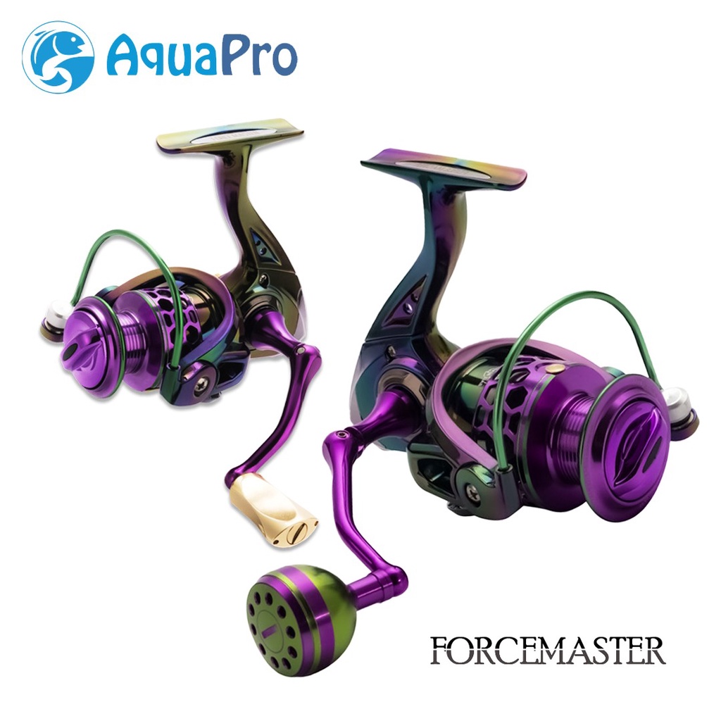 REEL POWER HANDLE SPESIAL COLOUR EDITION REEL PANCING LIZARD FORCE MASTER