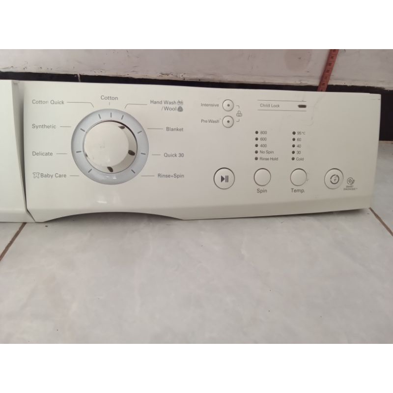 modul mesin cuci Front loading LG inverter type WD - M8860TD
