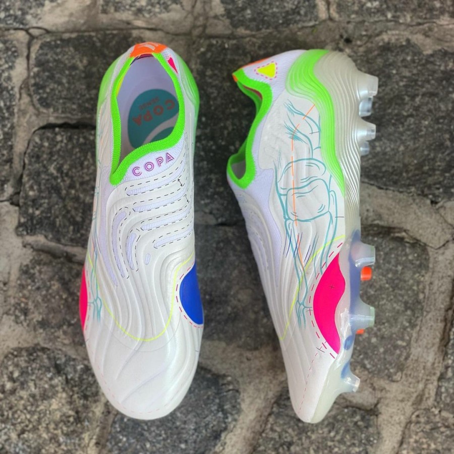 adidas copa 20+ fg white putih