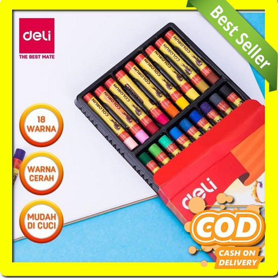

Crayon Set Isi 46 Pcs 4 In 1 Crayon 46 Set Pensil Warna Alat Lukis 4 I Deli Ec20210 School Crayon/K