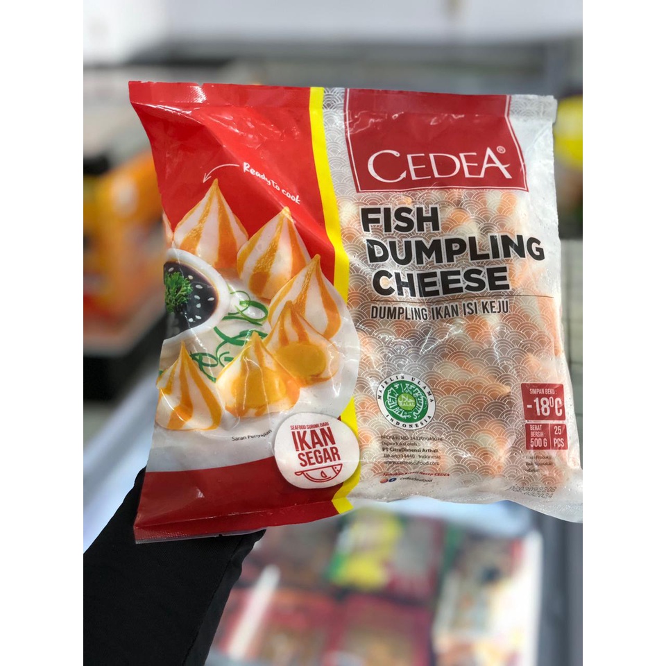 

Promo!! CEDEA FISH DUMPLING CHEESE 500 GR