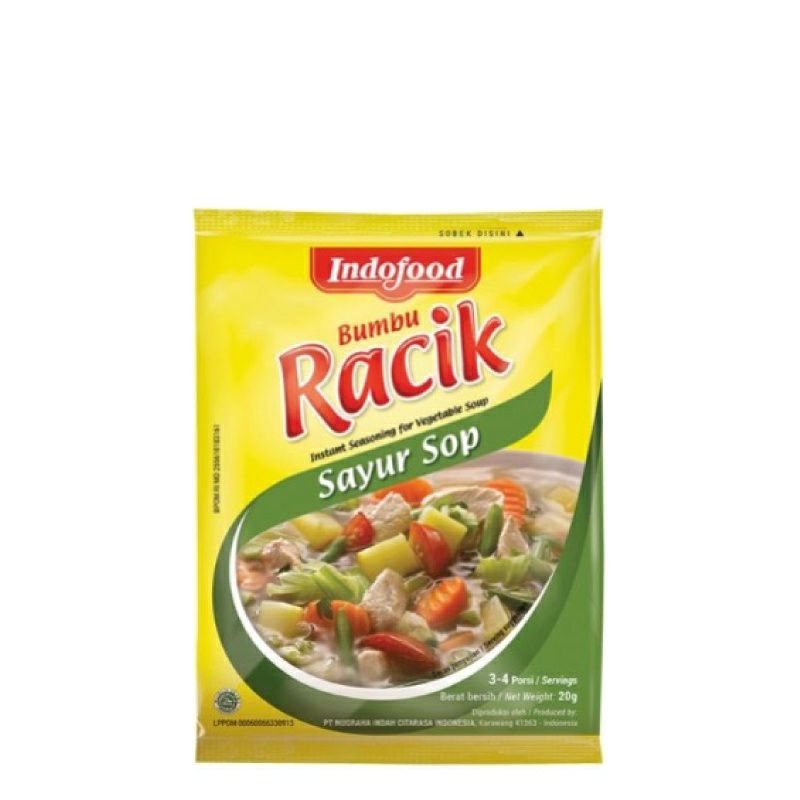 

Bumbu Racik Indofood Sayur Sop