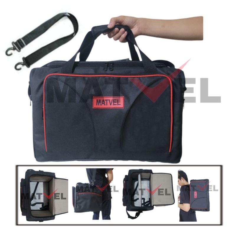 Matvel T-Rex 01 Tas Lampu Studio Selempang Ransel Handycam Bag Lighting Dual Light Bagpack For Godox