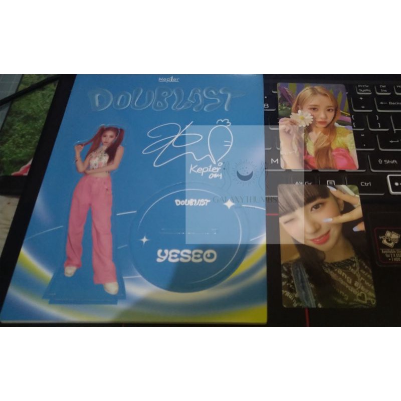 photocard yeseo mashiro standee yeseo kep1er doublast