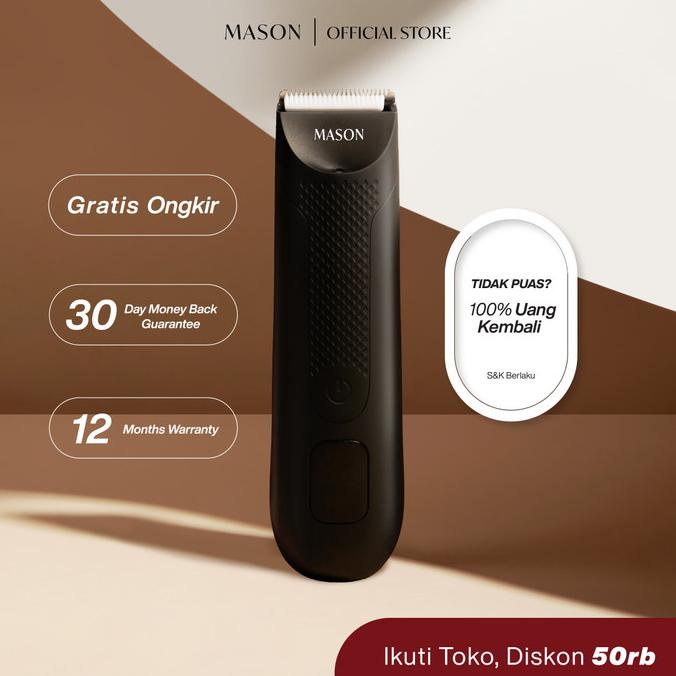 TREND THE MASON TRIMMER (ALAT CUKUR BULU KEMALUAN/AREA SENSITIF) DISCOUNT