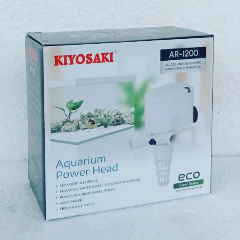 power head ph 1200 KIYOSAKI AR 1200 mesin pompa waterpump aquarium water pump filter low watt