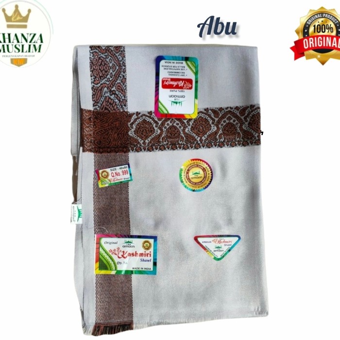 Sorban sorban Haji kashmiri biru - abu muda(H4L3) Sorban Putih Sorban Terbaru GRATIS ONGKIR Sorban T