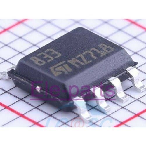 LM833 LM833MX LM833DT 833 M IC SMD Dual Opamp Sop-8 LM833M