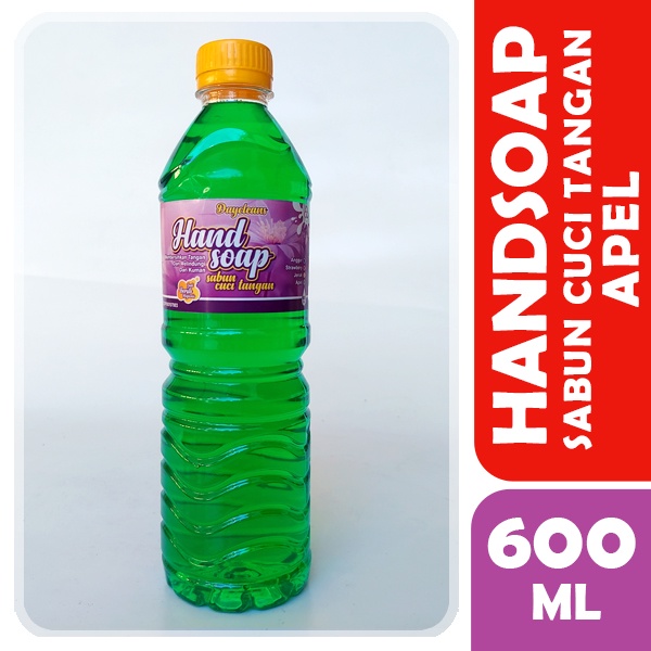 Handsoap hand wash 600 ml Sabun Cuci Tangan (STRAWBERRY - JERUK - APEL - ANGGUR)