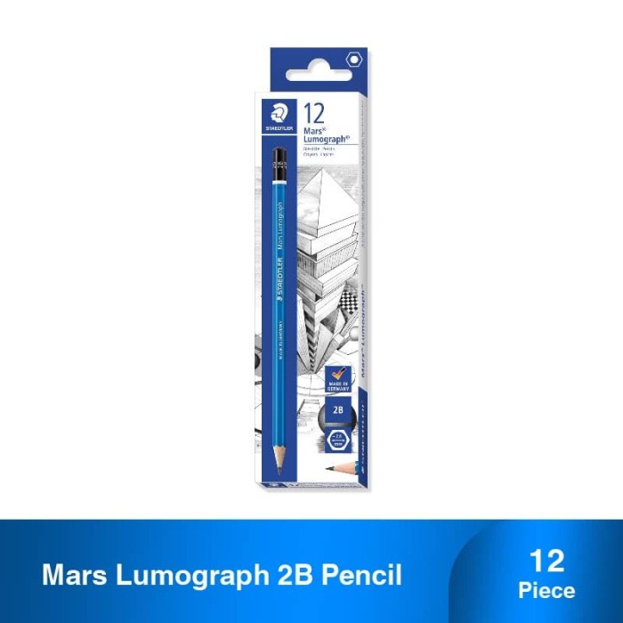 

Staedtler Mars Lumograph 2B Pencil