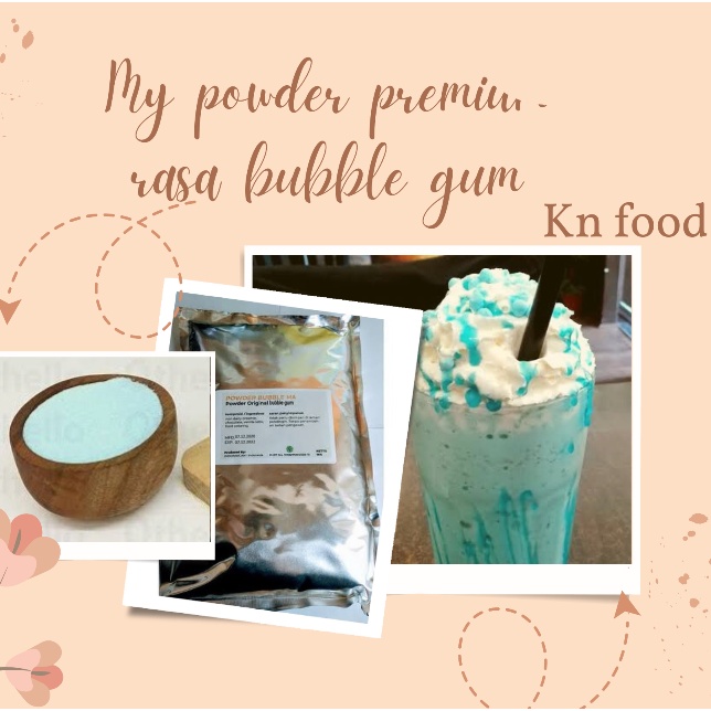 

POWDER BUBBLE GUM KUALITAS PREMIUM 1 KG