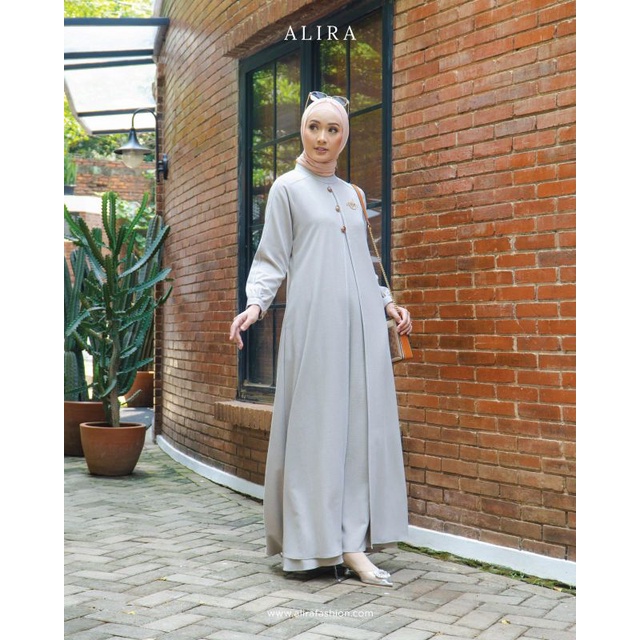 LAYYINA DRESS BY ALIRA FASHION GAMIS TERBARU ABAYA ORIGINAL