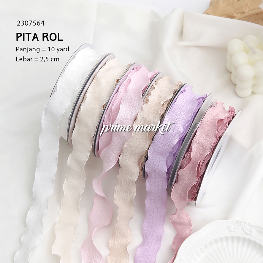 

Pita Roll Buket Bunga Pita Kado Flower Bouquet Ribbon Pita Roll 9 METER (2307564)