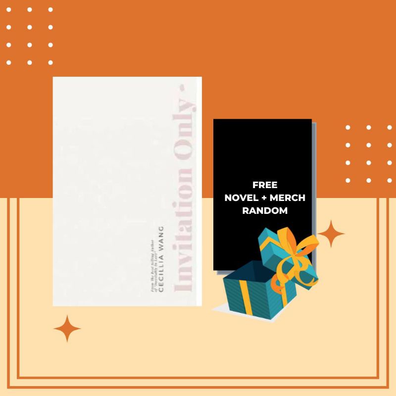 Novel invitation only (hard cover) - Cecilia Wang