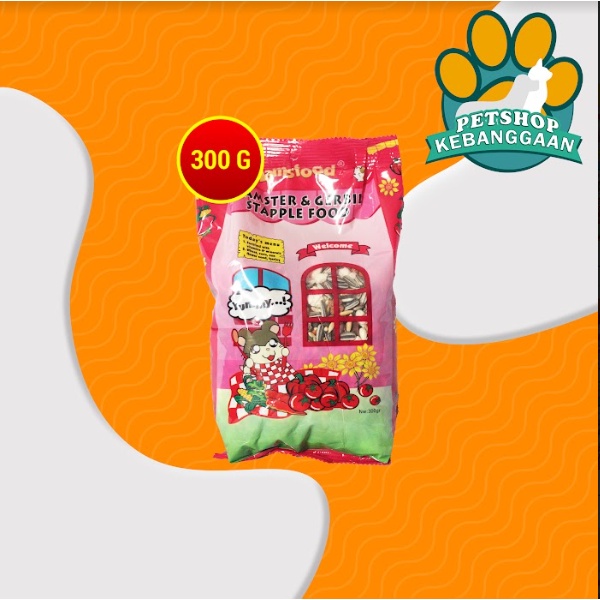 Makanan Hamster / Pakan Hamster Hamsfood 300 gram