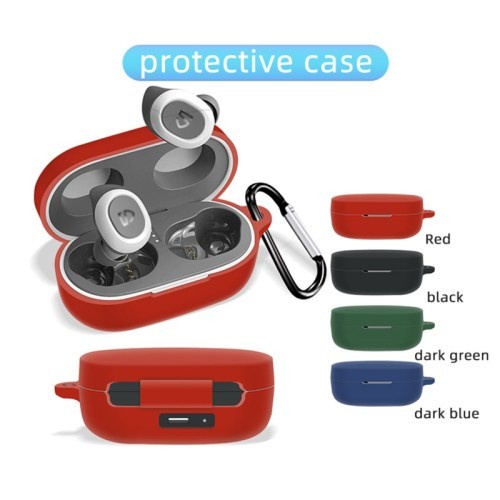 Soft Case Silikon TWS Soundpeats True Free 2 + Carabiner