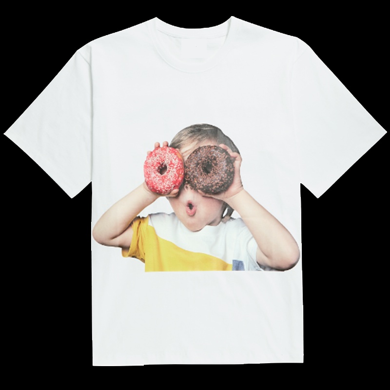 Kaos Oversize Gambar Donut Kids UNISEX