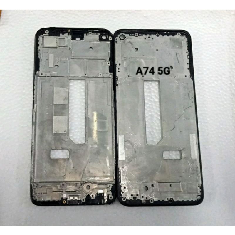 FRAME LCD TATAKAN LCD TULANG LCD OPPO A74 5G ORIGINAL
