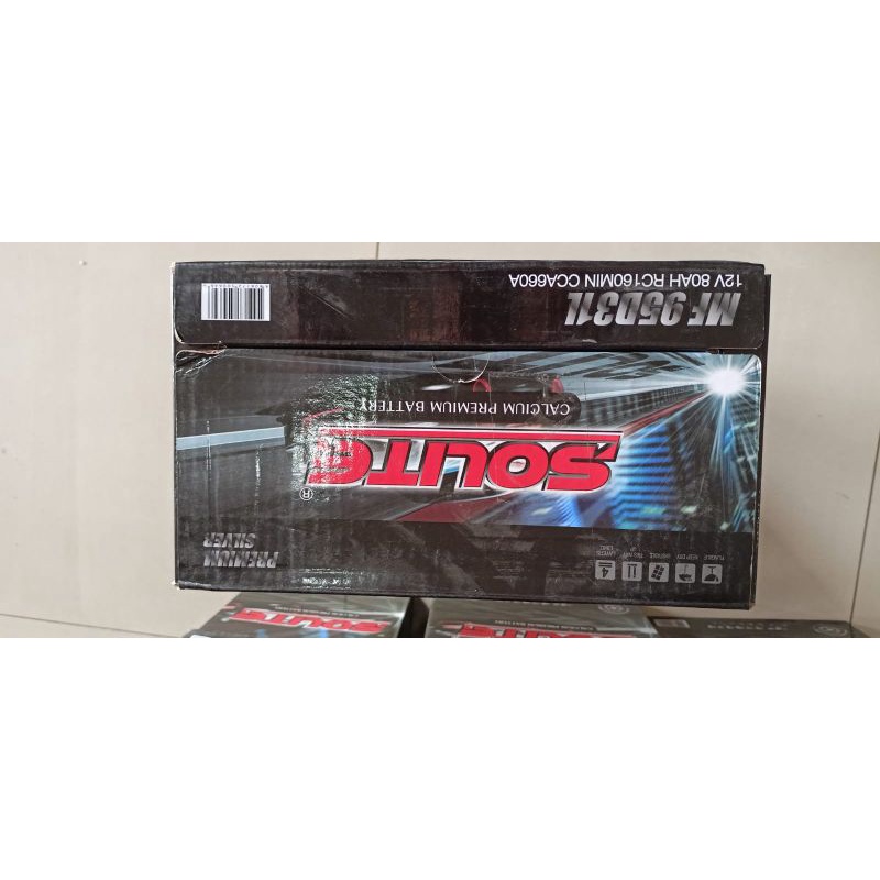 Jual AKI BATERAI KERING CALCIUM SOLITE MF 95D31L 80AH PAJERO CAPTIVA